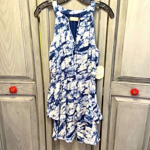 Tiedye layered dress